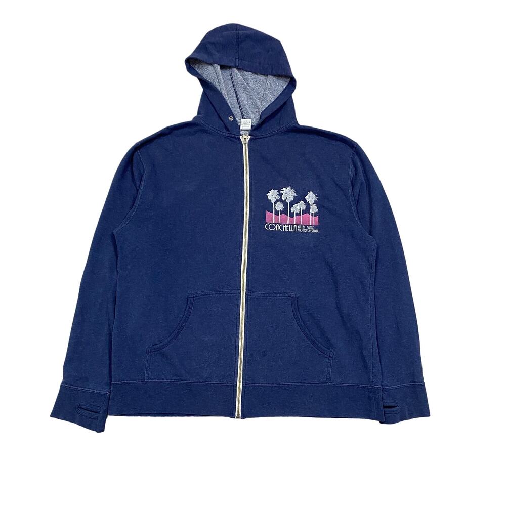 Coachella 2017 Full Zip Hoodie Size 2XL Radiohead Kendrick Lamar Lady Gaga